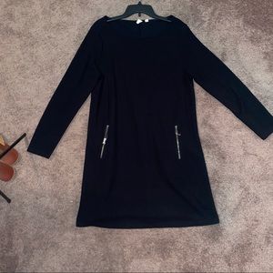 Black Long-Sleeve Dress from GAP